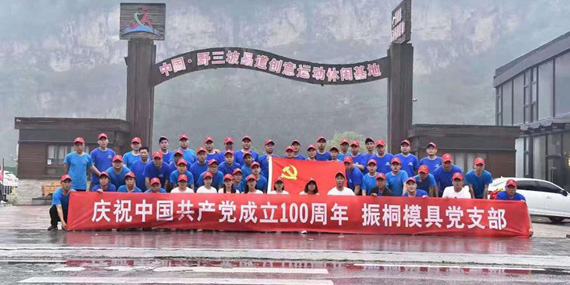 振桐钨钢模具庆祝中国共产党成立100周年